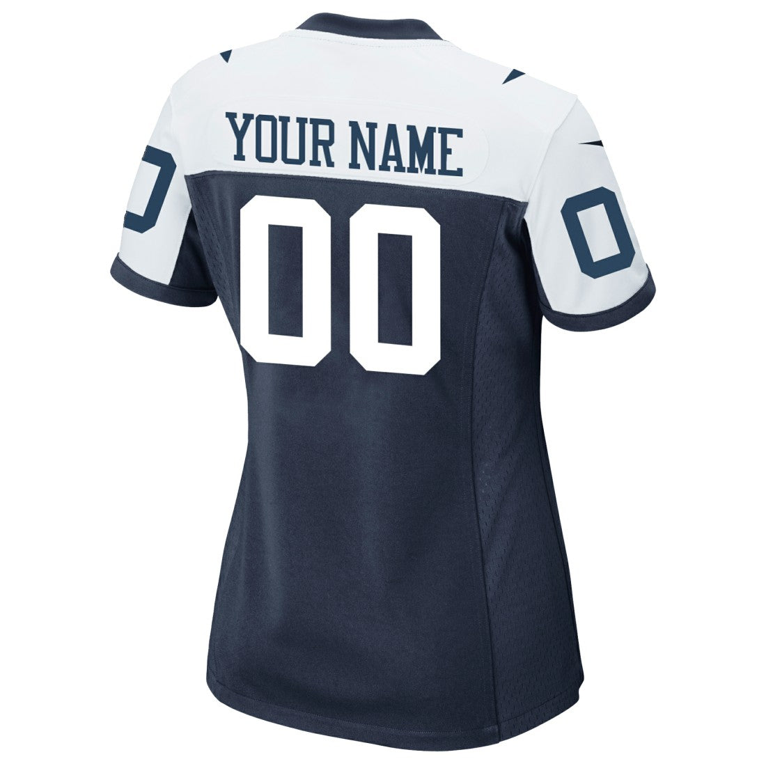 Dallas Cowboys Women's Alternate Custom Game Jersey Navy - Nike