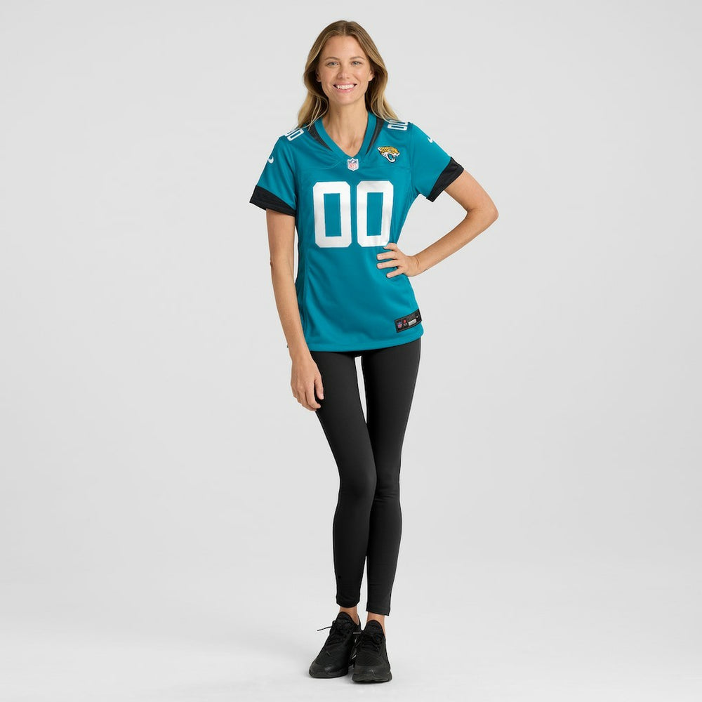 Jacksonville Jaguars Women's Custom Team Jersey Teal - Nike