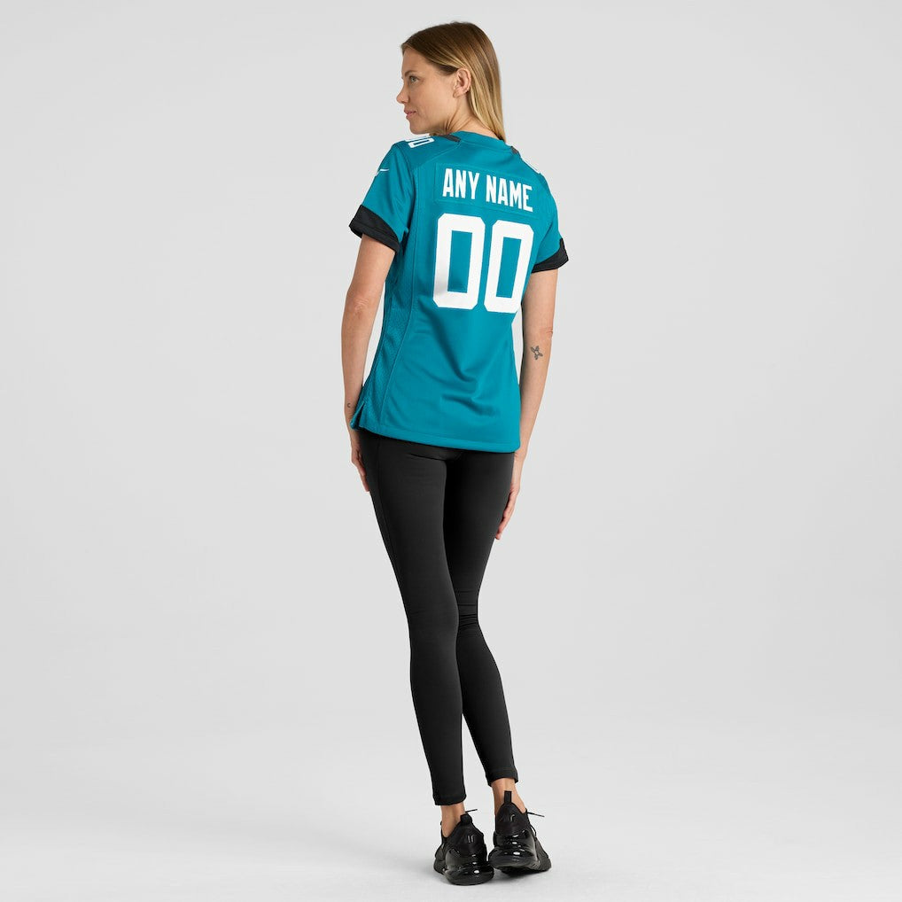 Jacksonville Jaguars Women's Custom Team Jersey - Teal | NFL Jerseys