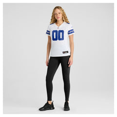 Dallas Cowboys Women's Custom Game Jersey White - Nike