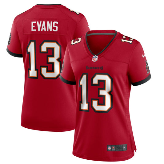Mike Evans Tampa Bay Buccaneers Women's Game Jersey - Red | NFL Jerseys