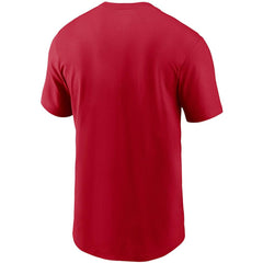 New England Patriots Team Wordmark T-Shirt Red - Nike