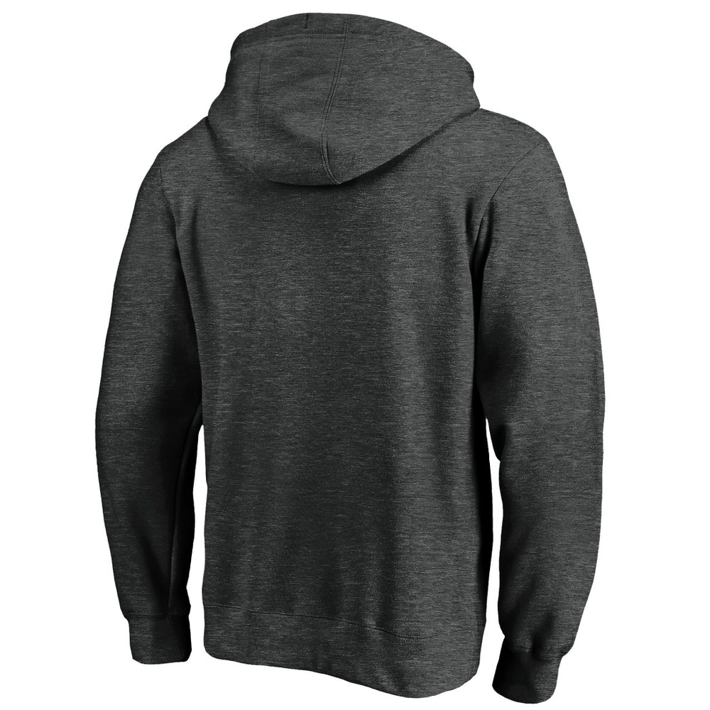 Tampa Bay Buccaneers Team Lockup Pullover Hoodie Heather Charcoal - NFL