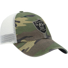 Las Vegas Raiders '47 Branson Trucker Clean Up Hat Camo - 47 brand