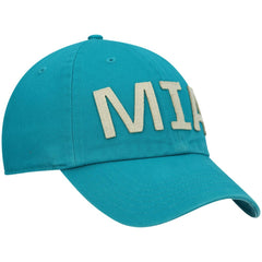 Miami Dolphins '47 Women's Finley Clean Up Adjustable Hat Aqua - 47 brand