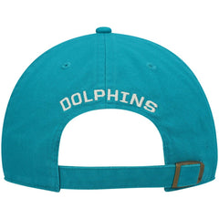 Miami Dolphins '47 Women's Finley Clean Up Adjustable Hat Aqua - 47 brand