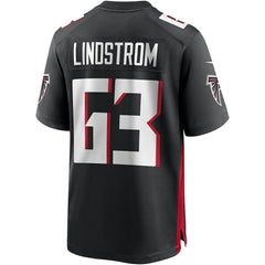 Chris Lindstrom Atlanta Falcons Game Jersey Black - Nike