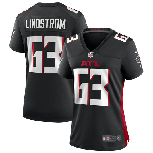 Chris Lindstrom Atlanta Falcons Women's Game Jersey - Black | NFL Jerseys