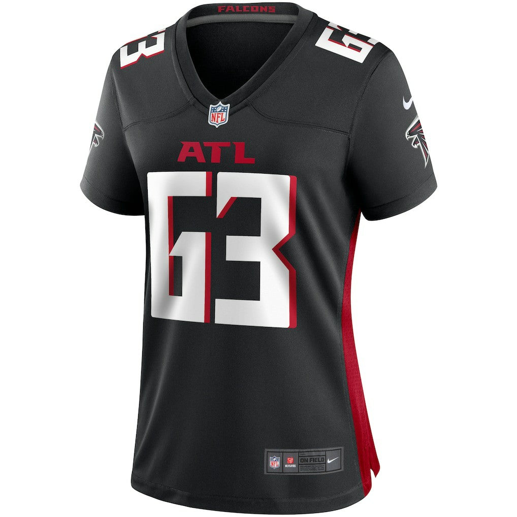 Chris Lindstrom Atlanta Falcons Women's Game Jersey Black - Nike