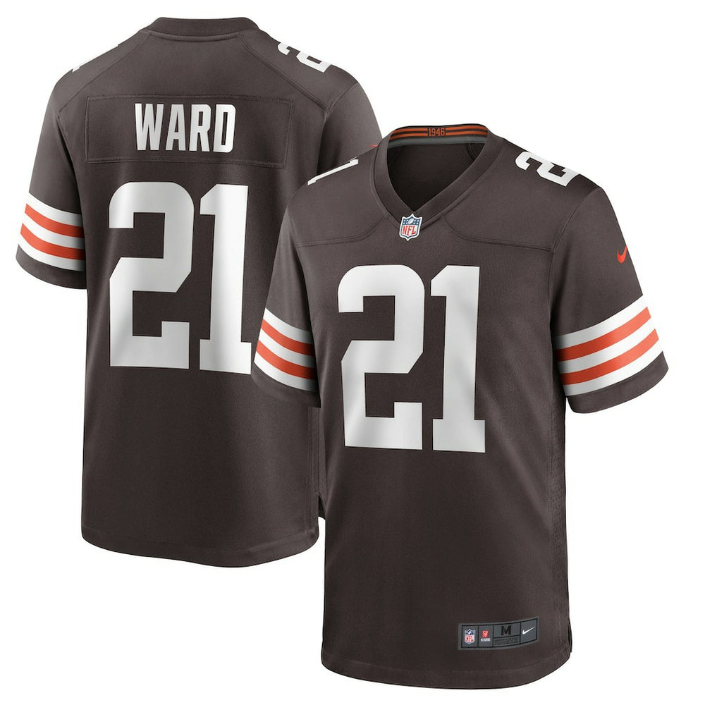 Denzel Ward Cleveland Browns Player Game Jersey Brown - Nike