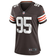 Myles Garrett Cleveland Browns Women's Player Game Jersey Brown - Nike