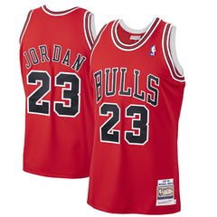 Mitchell & Ness - Michael Jordan Chicago Bulls 1997/98 Hardwood Classics Authentic Jersey - Scarlet