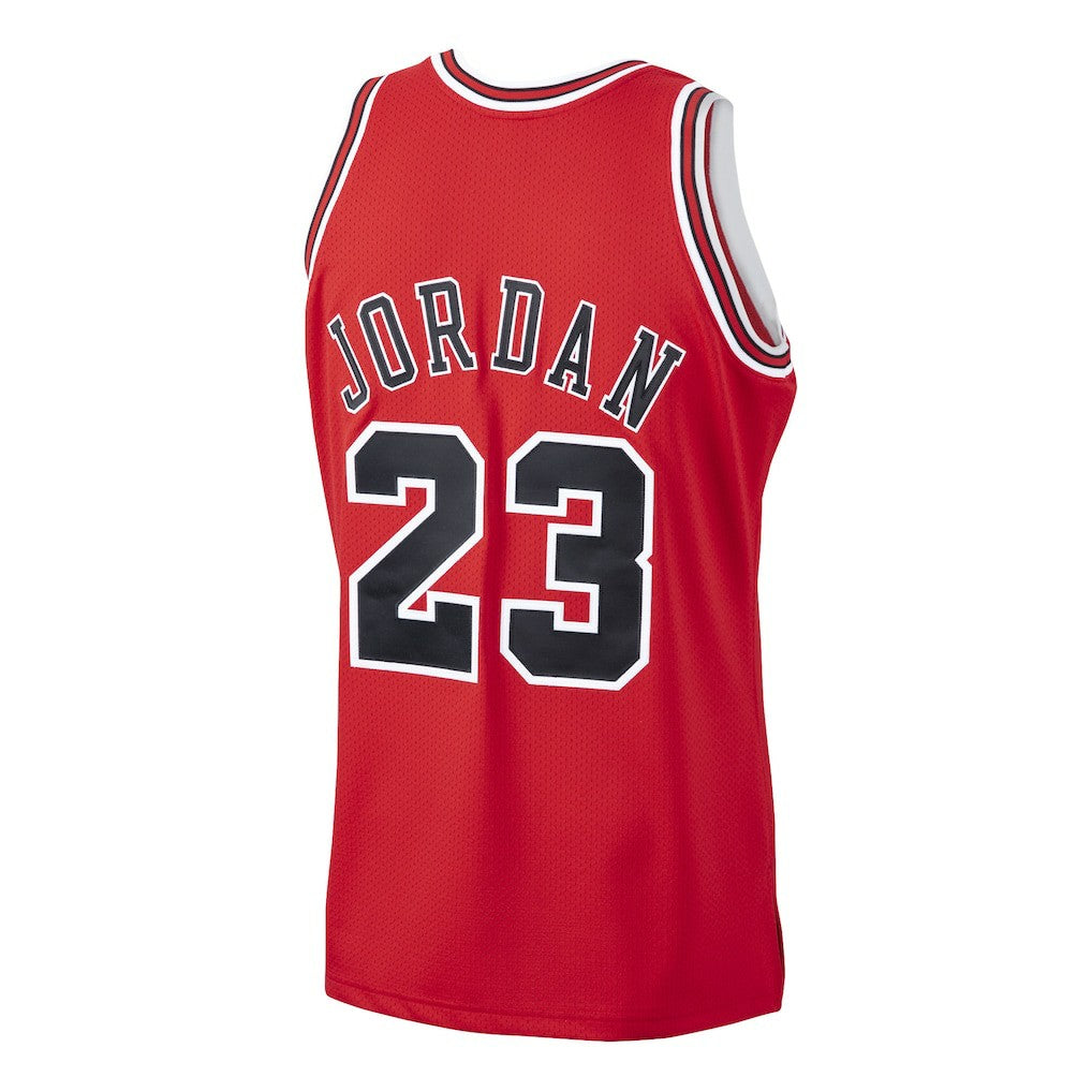 Michael Jordan Chicago Bulls 1997/98 Hardwood Classics Authentic Jersey sale - Scarlet | NBA Jerseys