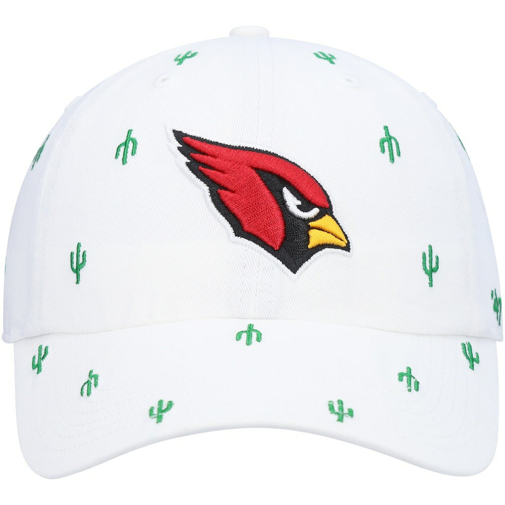 Arizona Cardinals '47 Women's Confetti Clean Up Adjustable Hat White - 47 brand