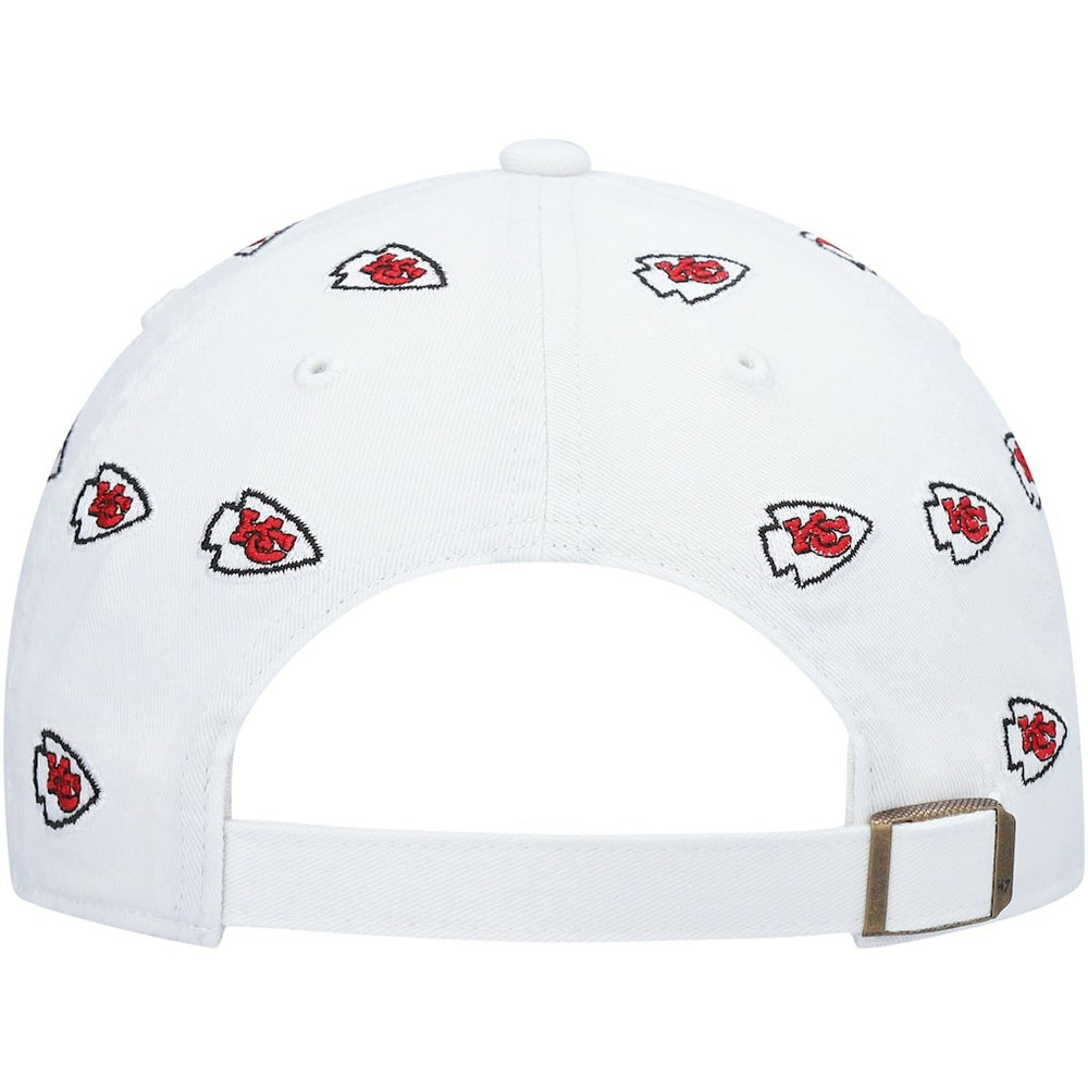 Kansas City Chiefs '47 Women's Confetti Clean Up Adjustable Hat White - 47 brand