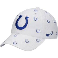 Indianapolis Colts '47 Women's Confetti Clean Up Adjustable Hat White - 47 brand