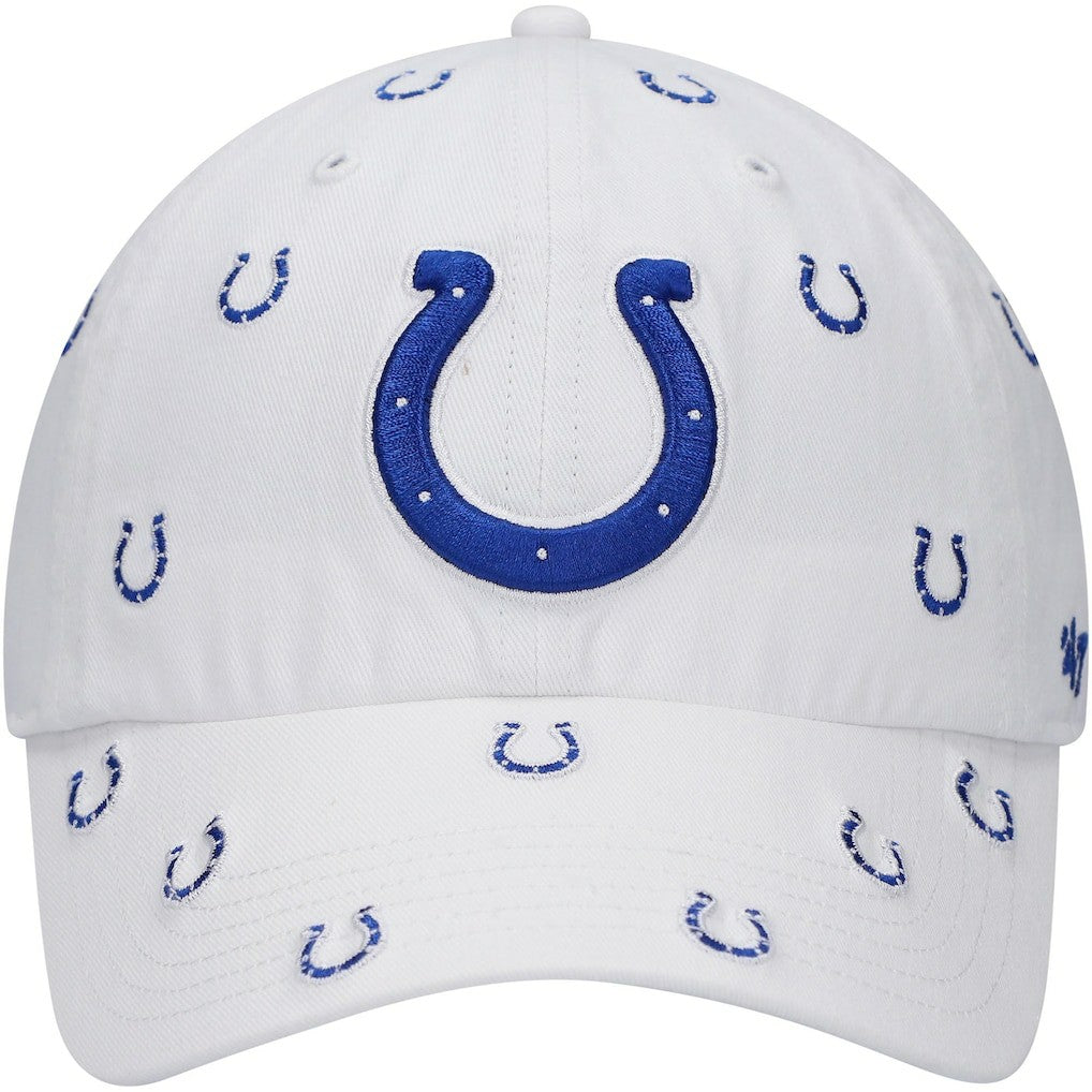 Indianapolis Colts '47 Women's Confetti Clean Up Adjustable Hat White - 47 brand