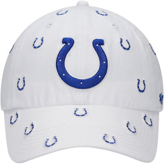 Indianapolis Colts '47 Women's Confetti Clean Up Adjustable Hat White - 47 brand