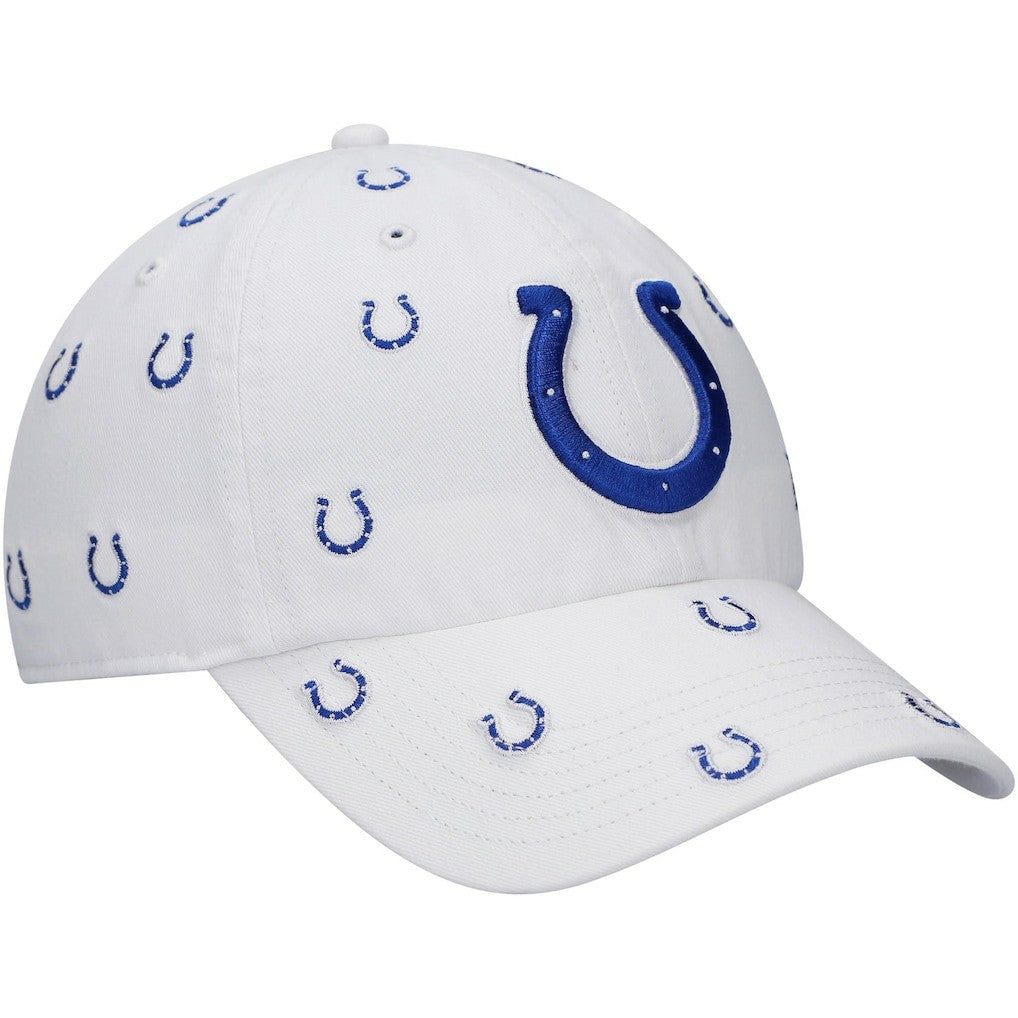 Indianapolis Colts '47 Women's Confetti Clean Up Adjustable Hat White - 47 brand