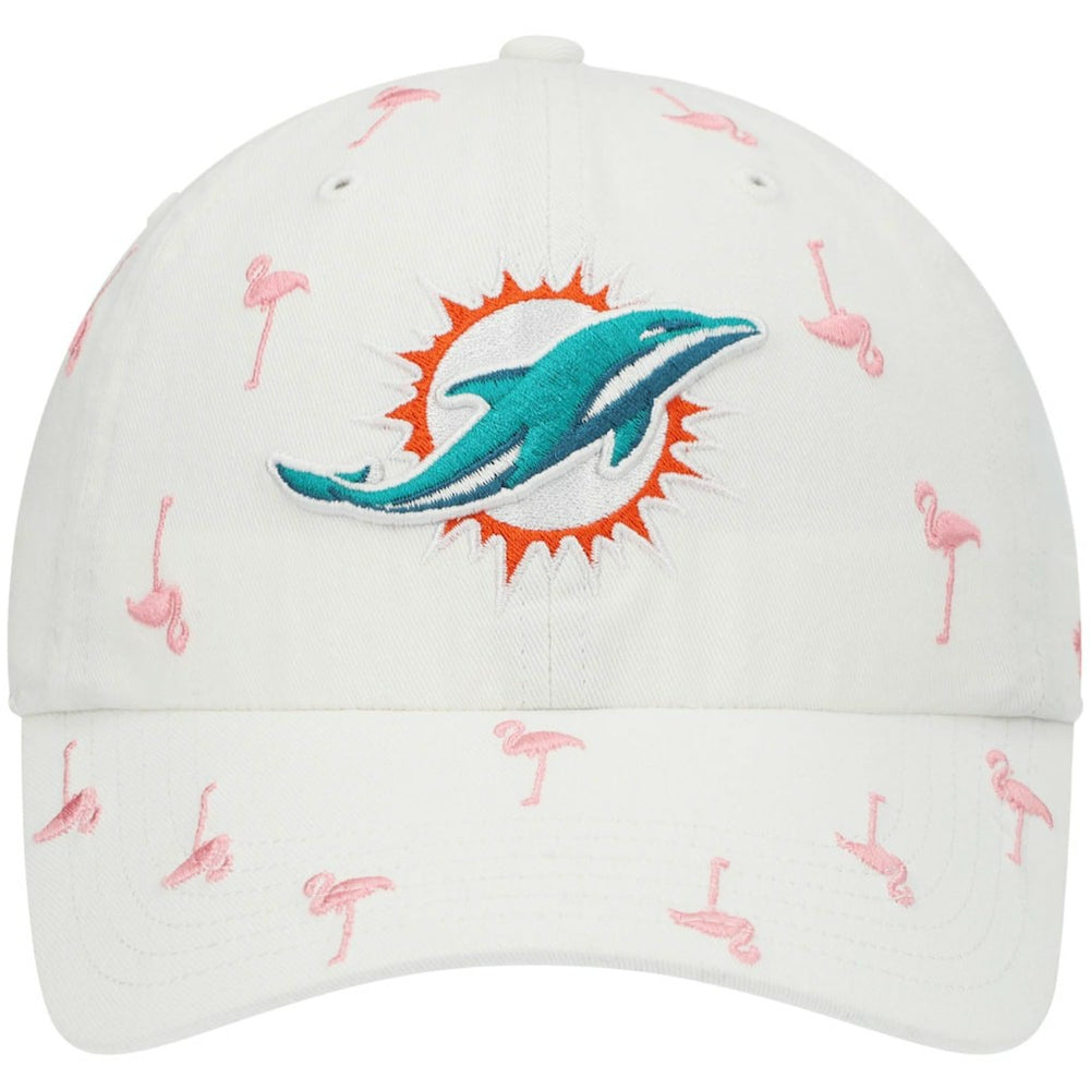 Miami Dolphins '47 Women's Confetti Clean Up Adjustable Hat White - 47 brand