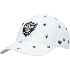 Las Vegas Raiders '47 Women's Confetti Clean Up Adjustable Hat White - 47 brand