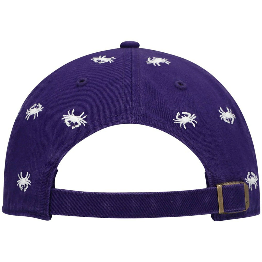 Baltimore Ravens '47 Women's Confetti Clean Up Adjustable Hat Purple - 47 brand