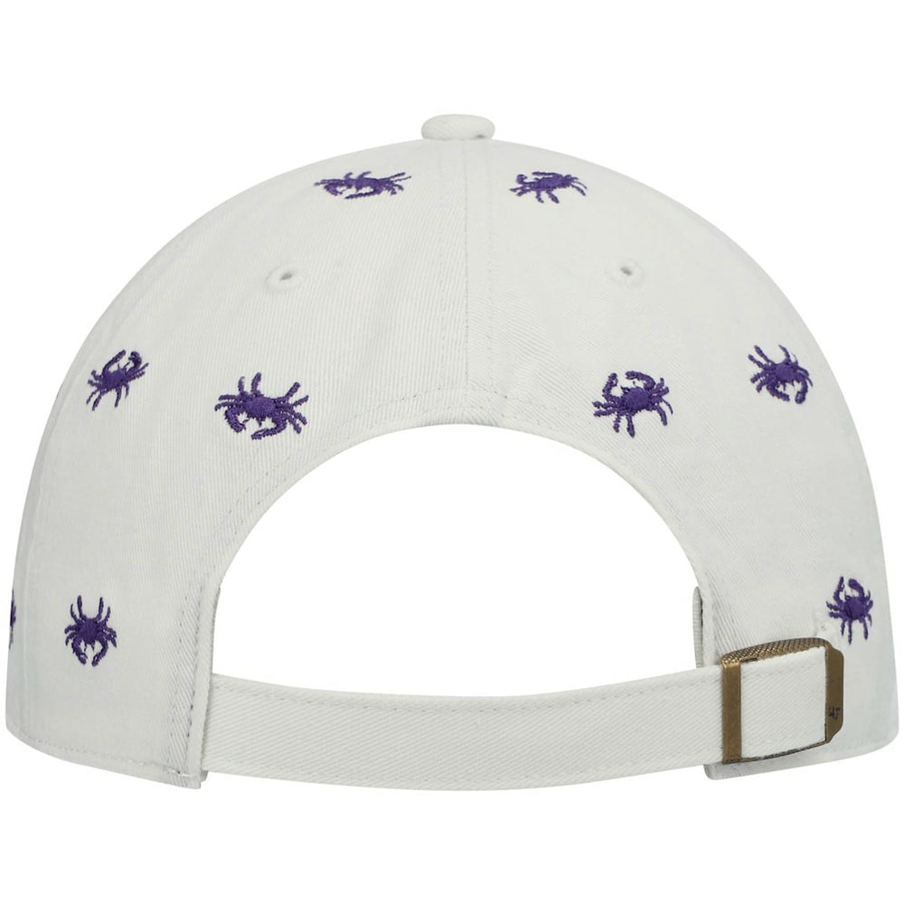 Baltimore Ravens '47 Women's Confetti Clean Up Adjustable Hat White - 47 brand