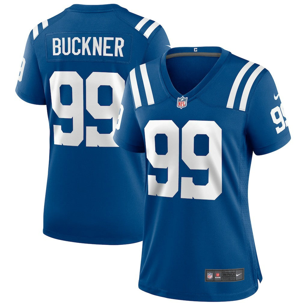 DeForest Buckner Indianapolis Colts Women's Game Player Jersey - Royal | NFL Jerseys