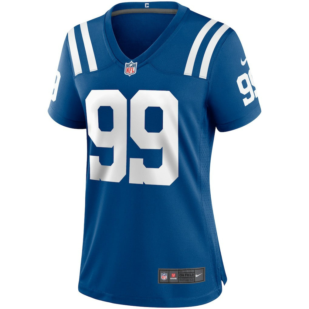 DeForest Buckner Indianapolis Colts Women's Game Player Jersey - Royal | NFL Jerseys