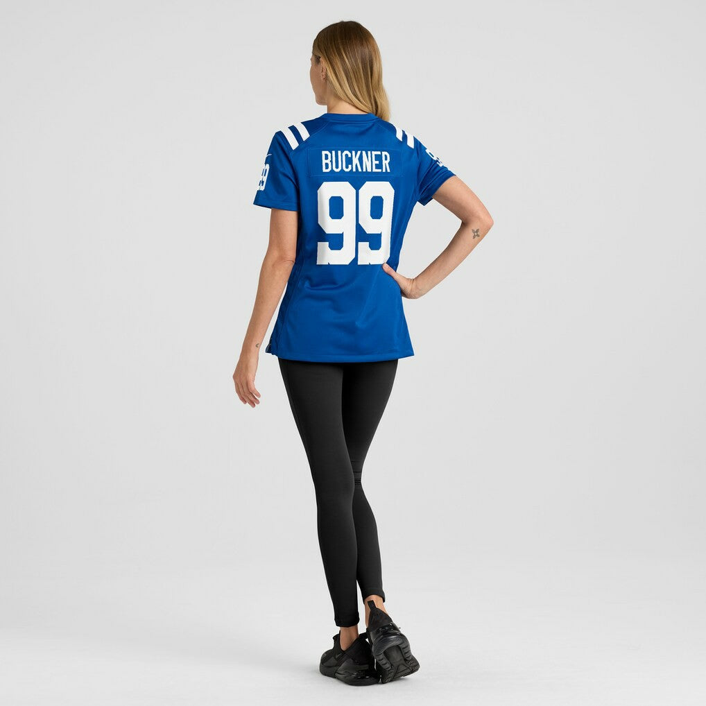 DeForest Buckner Indianapolis Colts Women's Game Player Jersey - Royal | NFL Jerseys