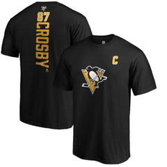 Sidney Crosby Pittsburgh Penguins Playmaker T-Shirt Black