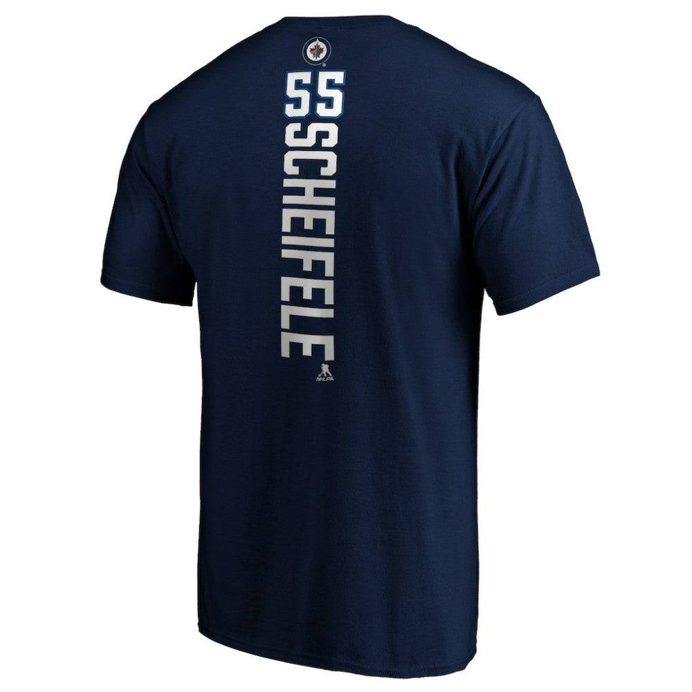 Mark Scheifele Winnipeg Jets - Playmaker T-Shirt Navy