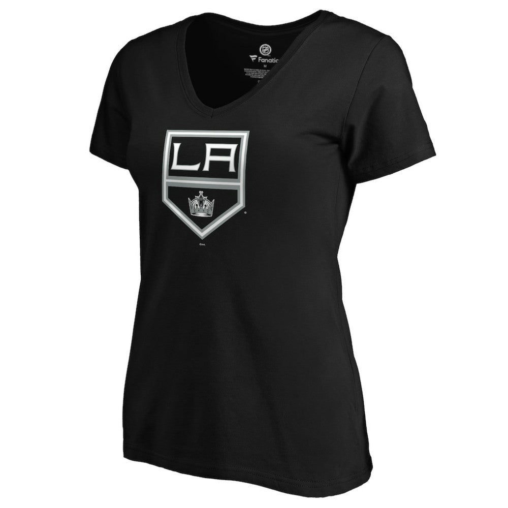 Anze Kopitar Los Angeles Kings - Women's Playmaker V-Neck T-Shirt Black