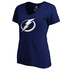 Nikita Kucherov Tampa Bay Lightning - Women's Playmaker V-Neck T-Shirt Royal