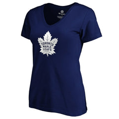 Auston Matthews Toronto Maple Leafs - Women's Playmaker V-Neck T-Shirt Royal