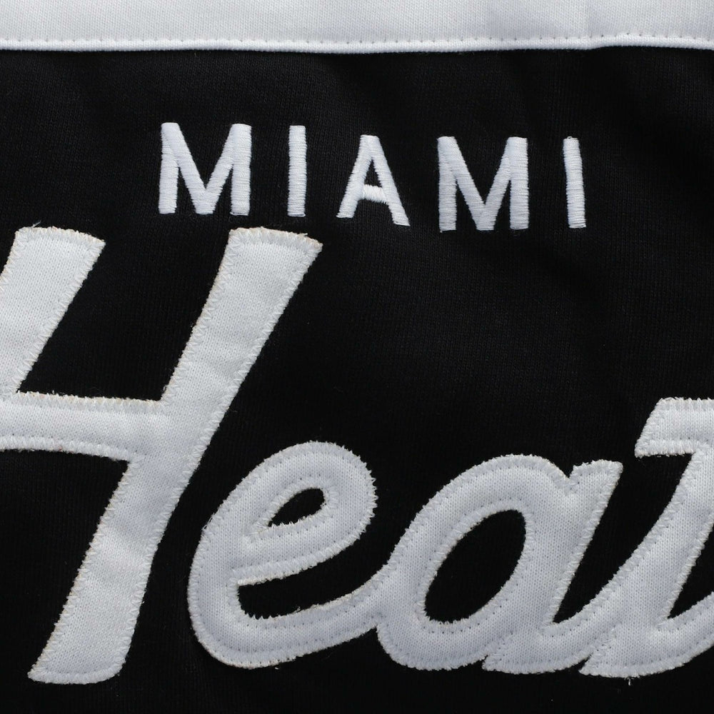 Mitchell & Ness - Miami Heat Head Coach Pullover Hoodie - Red/Black