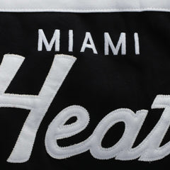Mitchell & Ness - Miami Heat Head Coach Pullover Hoodie - Red/Black