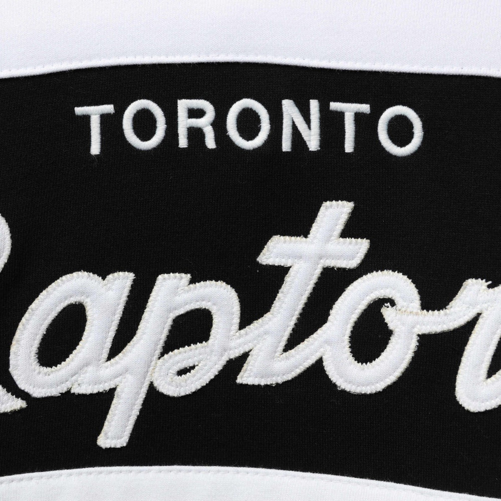 Mitchell & Ness - Toronto Raptors Head Coach Pullover Hoodie - Purple/Black
