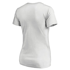 NBA - Memphis Grizzlies Women's Floral Arch V-Neck T-Shirt - White