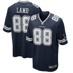 CeeDee Lamb Dallas Cowboys Game Jersey Navy - Nike