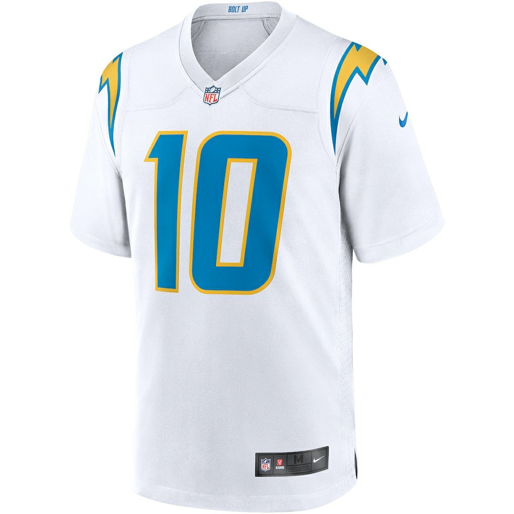 Justin Herbert Los Angeles Chargers Game Jersey White - Nike