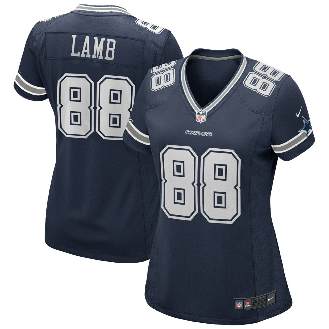 CeeDee Lamb Dallas Cowboys Women's Game Jersey - Navy | NFL Jerseys