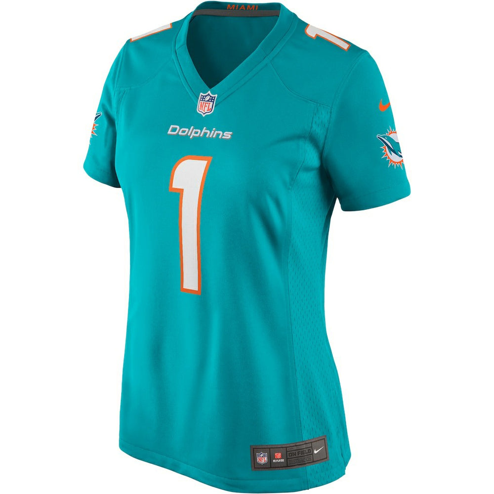 Tua Tagovailoa Miami Dolphins Women's Game Jersey Aqua - Nike
