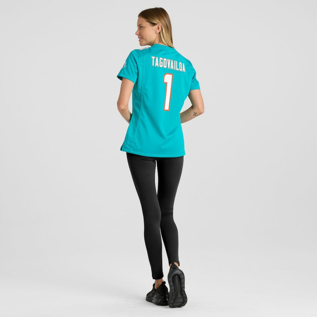 Tua Tagovailoa Miami Dolphins Women's Game Jersey Aqua - Nike