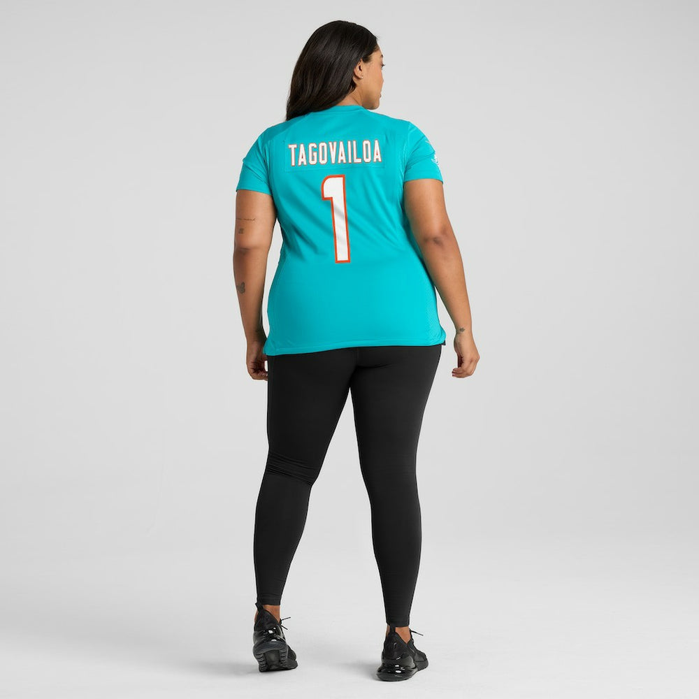 Tua Tagovailoa Miami Dolphins Women's Game Jersey Aqua - Nike