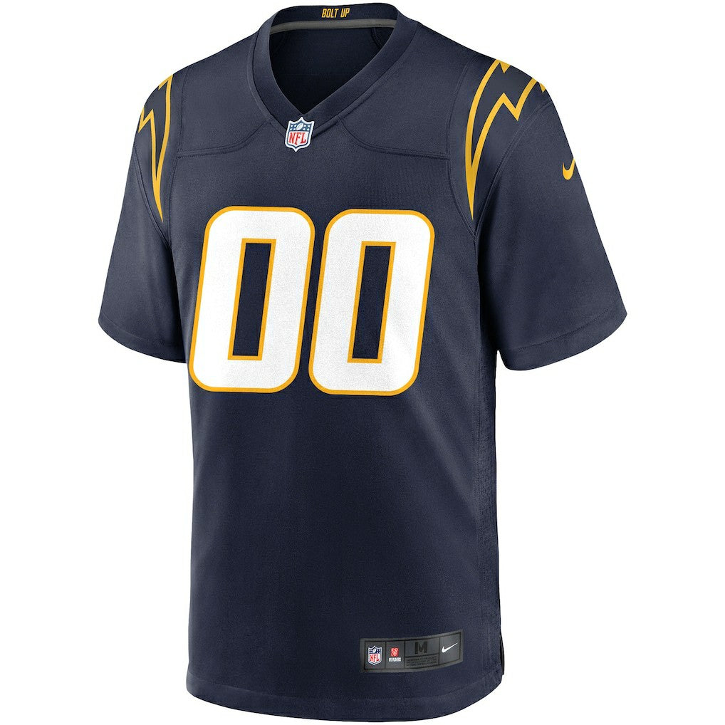 Los Angeles Chargers Alternate Custom Game Jersey Navy - Nike