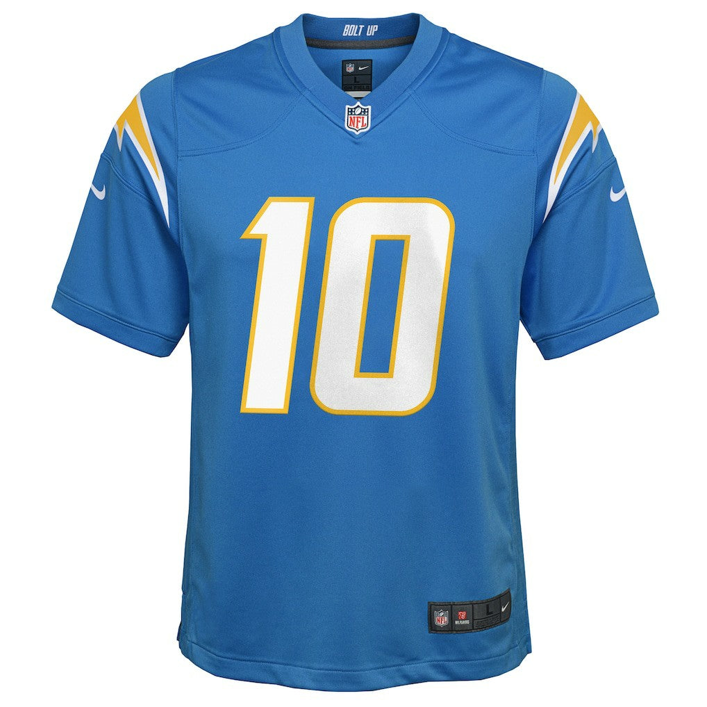 Justin Herbert Los Angeles Chargers Youth Game Jersey Powder Blue - Nike