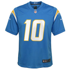 Justin Herbert Los Angeles Chargers Youth Game Jersey Powder Blue - Nike