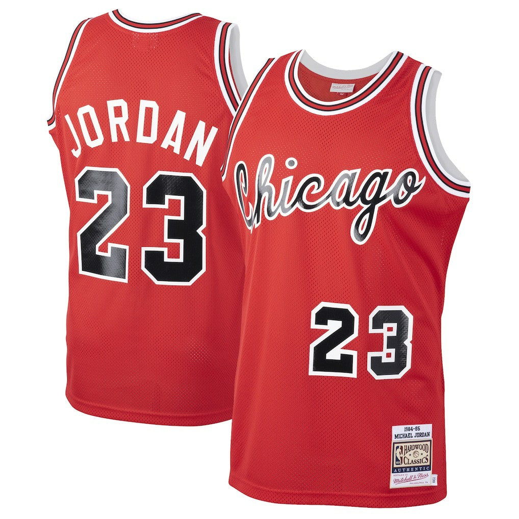 Mitchell & Ness - Michael Jordan Chicago Bulls 1984/85 Hardwood Classics Rookie Authentic Jersey - Red