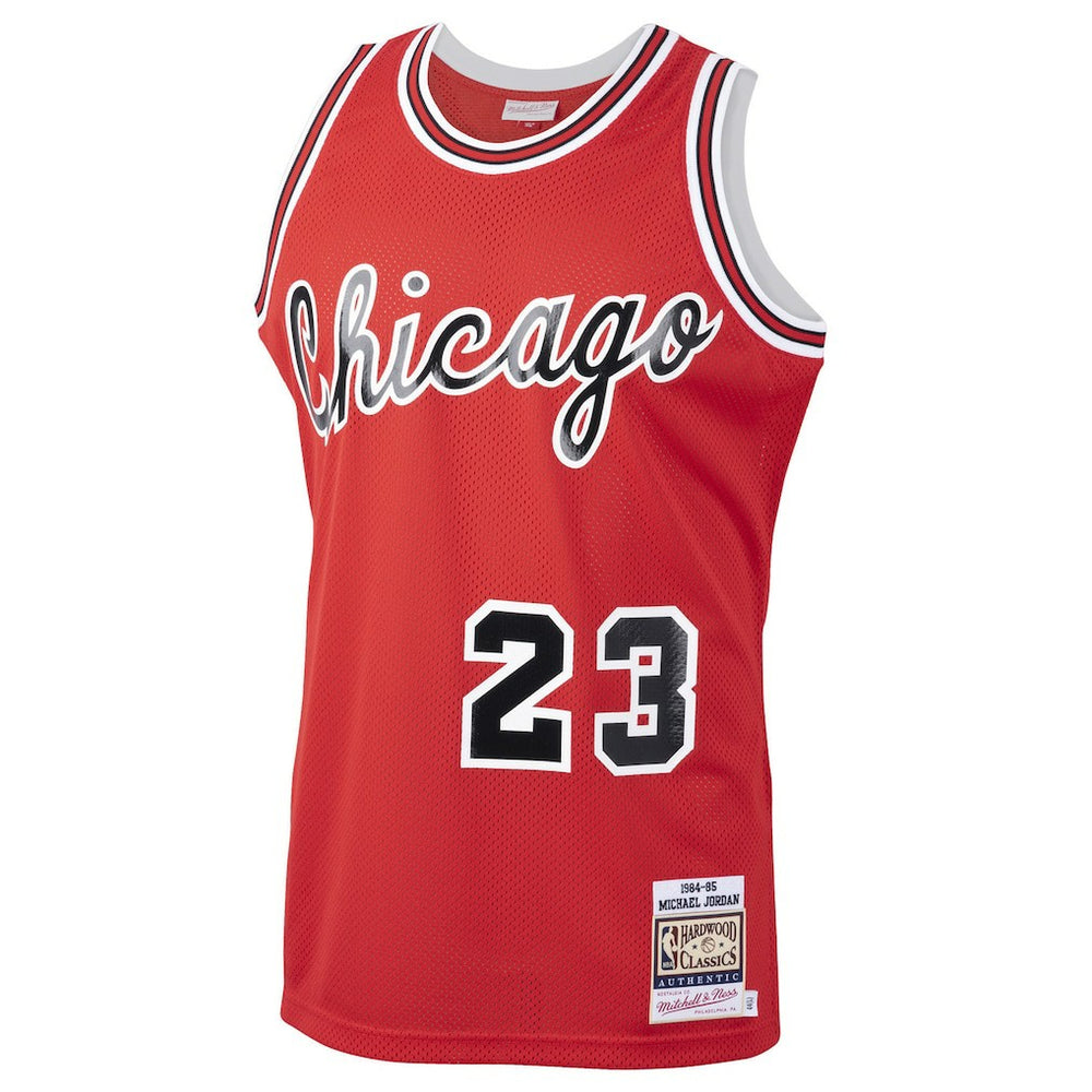 Mitchell & Ness - Michael Jordan Chicago Bulls 1984/85 Hardwood Classics Rookie Authentic Jersey - Red